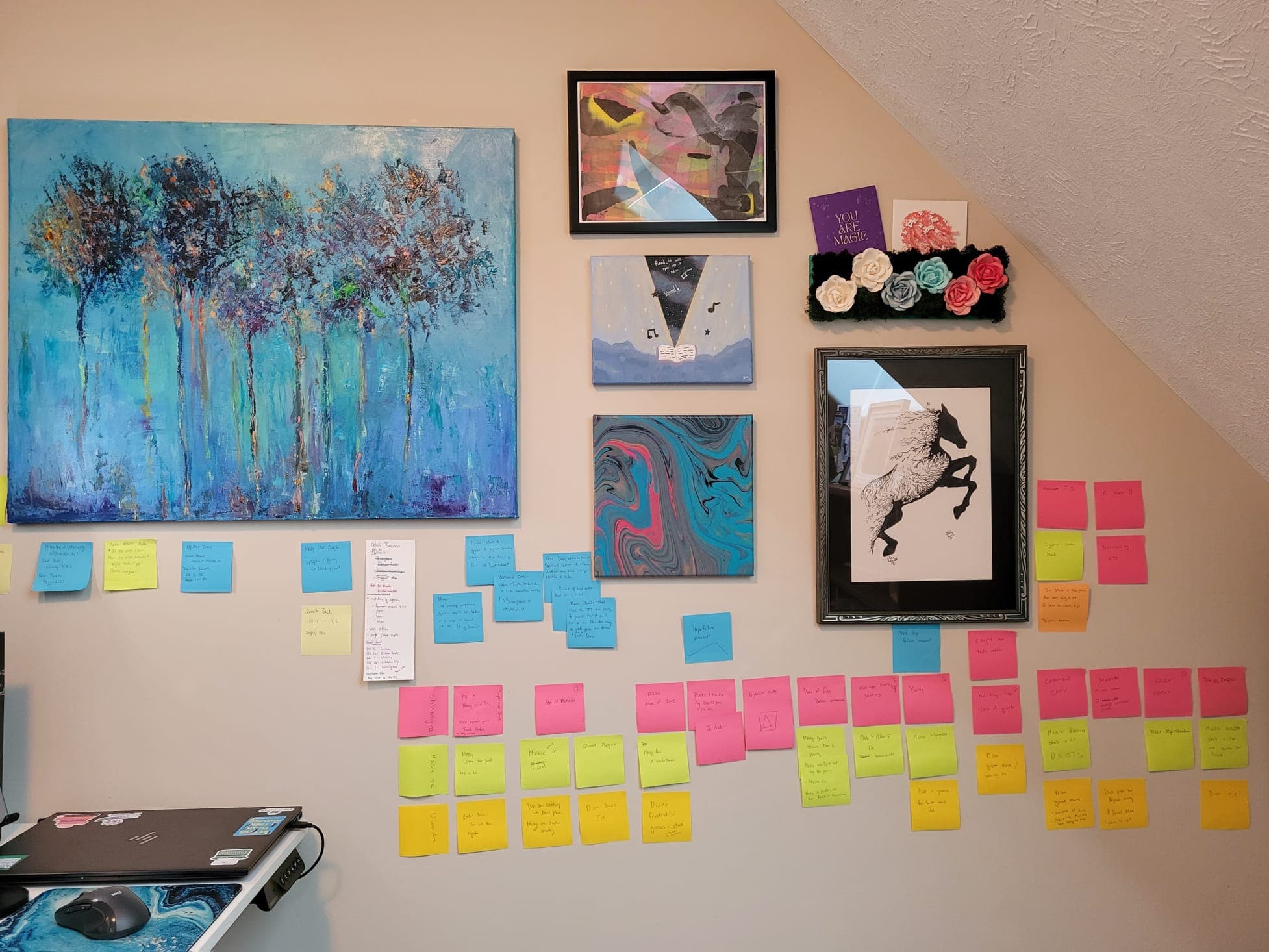 Jennie's writing nook
